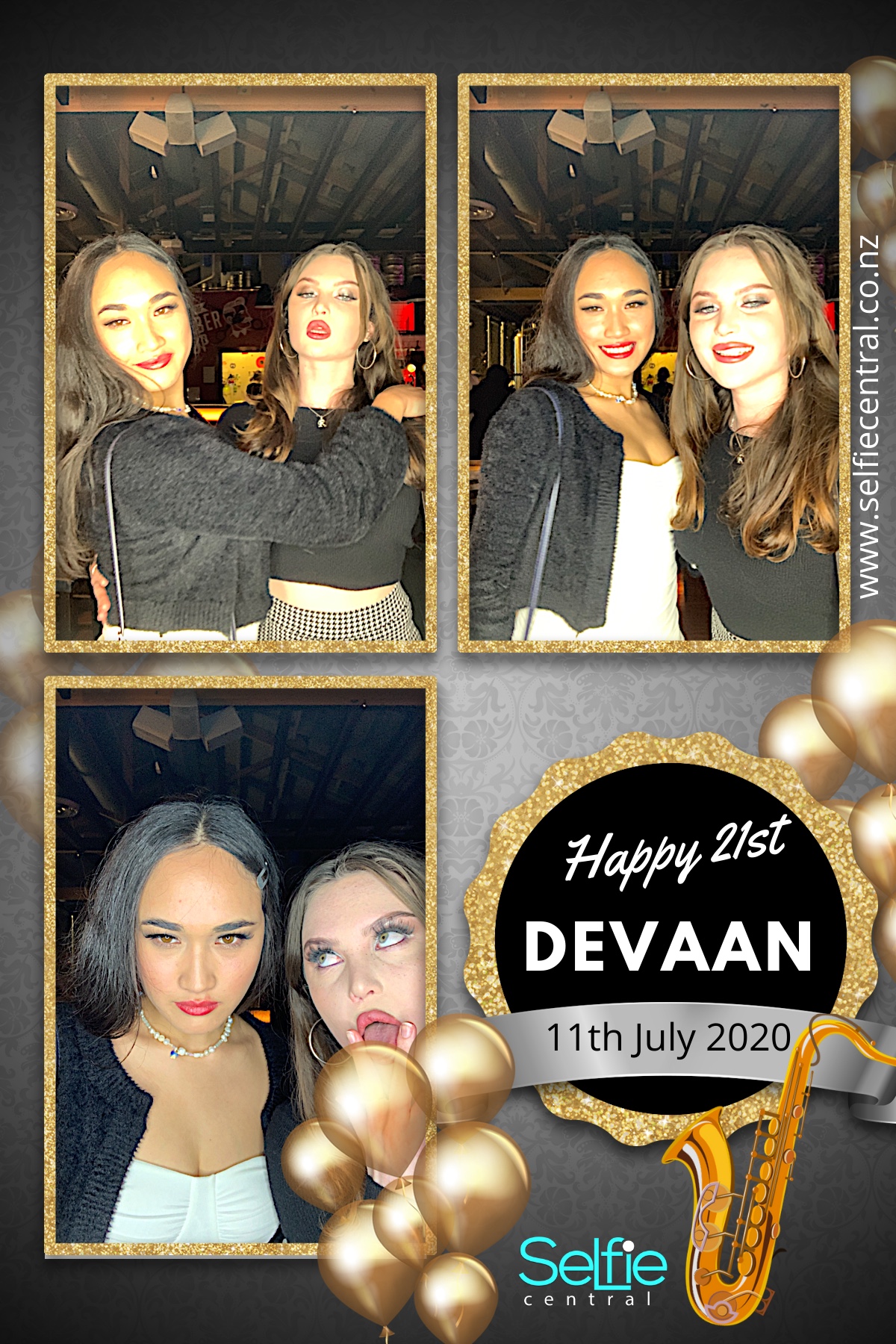 Happy 21st Devaan | View more photos from the event at gallery.photobooth.co.nz/u/SelfieCentral/Happy-21st-Devaan